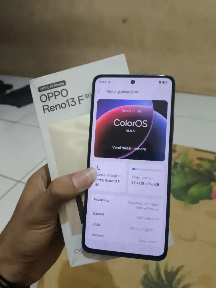 Oppo Reno 13f 5g 8/256 fullset