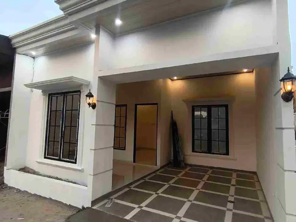 RUMAH MURAH DEKAT STASIUN NEMPEL JALAN RAYA