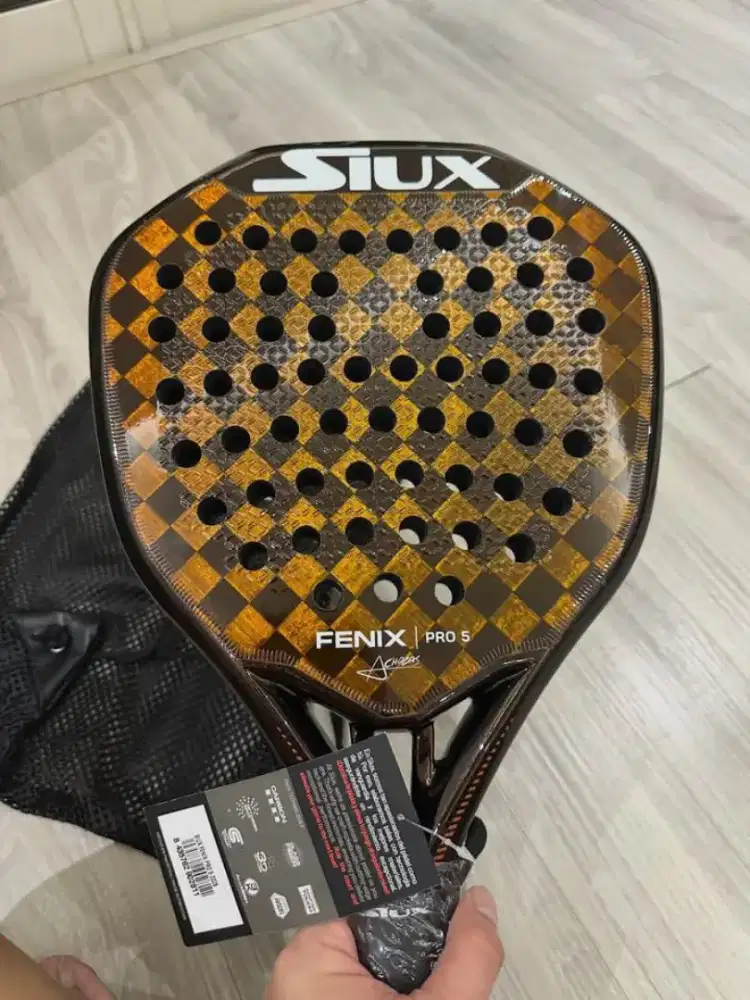 Raket Padel Siux Fenix Pro 5 2025 Brown Alex Chozas