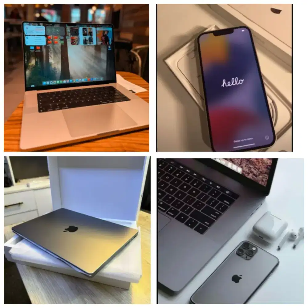 TERIMA JUAL BELI MACBOOK  PRO AIR M1 M2 M3 M4 M5 IPHONE & IPAD