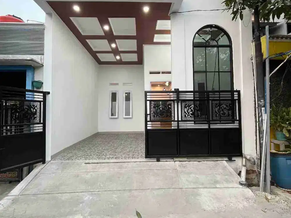rumah mewah harga murah di villa gading harapan pintu timur babelan bekasi