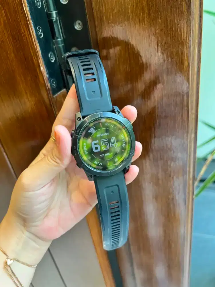 Garmin fenix 7x saphire solar murah