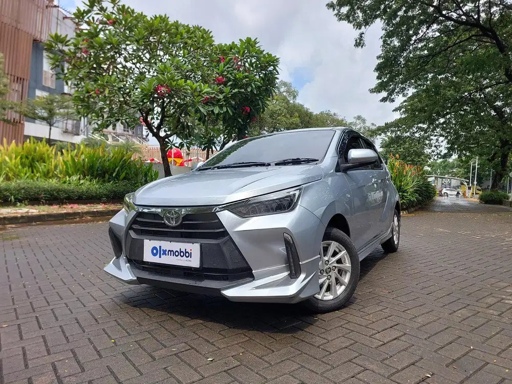 TDP 1 JUTA Toyota Agya 1.2 New G Bensin-AT 2023 Silver CSAYD