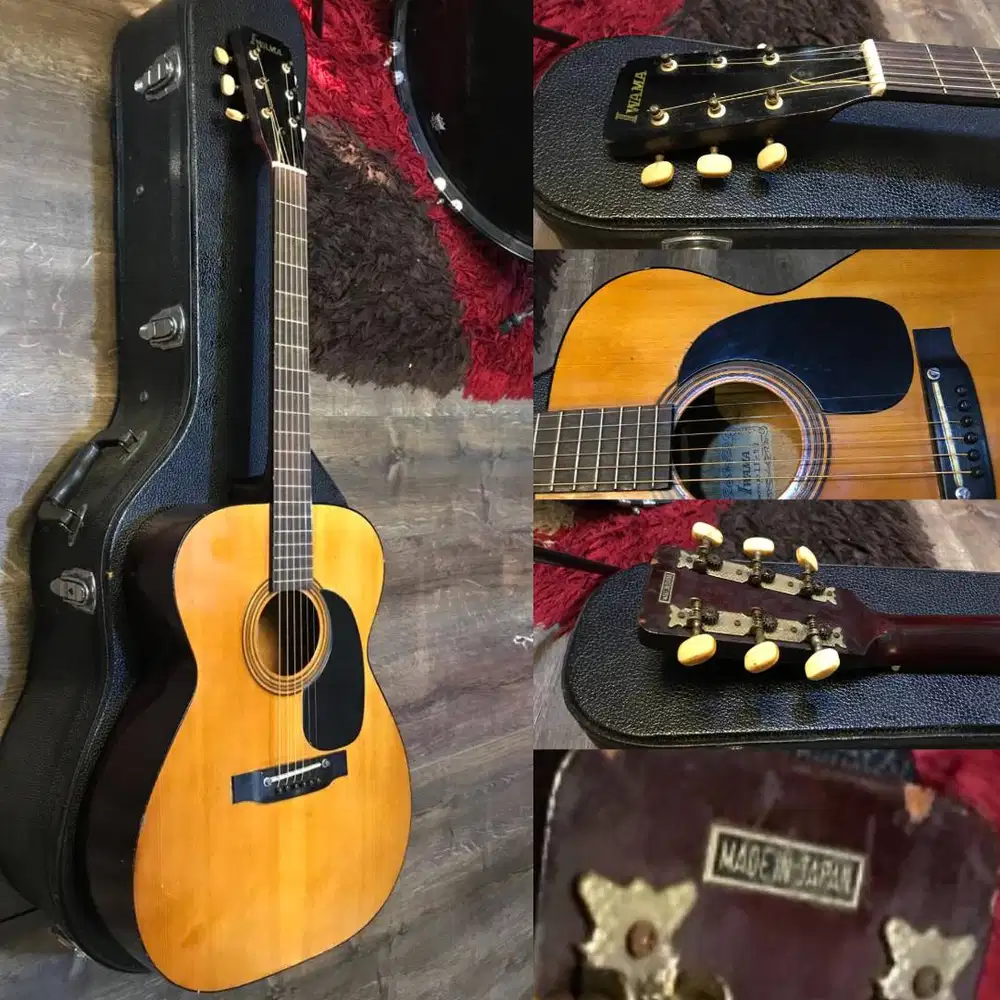 Gitar Super Langka Iwama IF-90 Made in Japan 1960's Rare Item