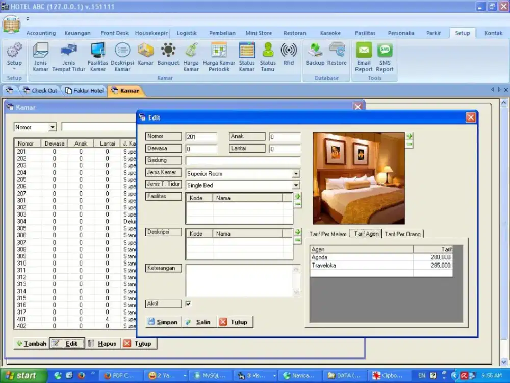 Software Hotel Lengkap Muran