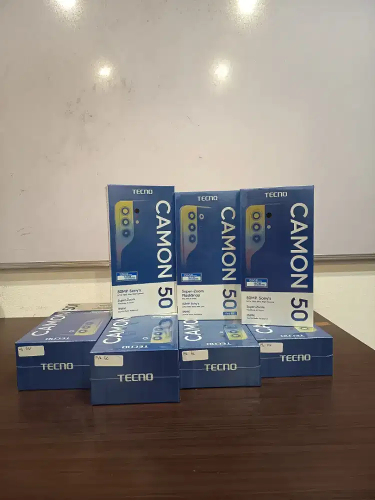 TECNO CAMON 50 PRO 5G 8/256 New Garansi Resmi
