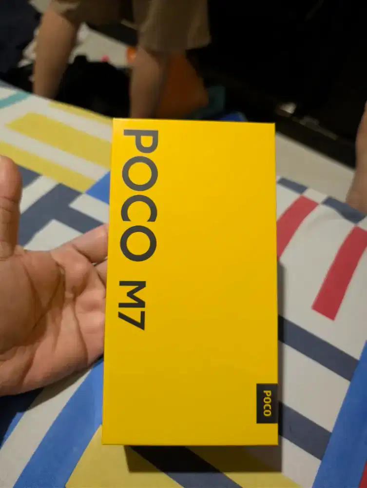 Poco M7 8/256GB Baru Masih Segel Warna Hitam Harga Pass