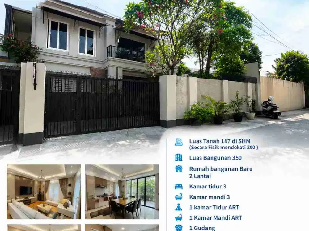 22-144
DIJUAL RUMAH  CIPETE JAKARTA SELATAN