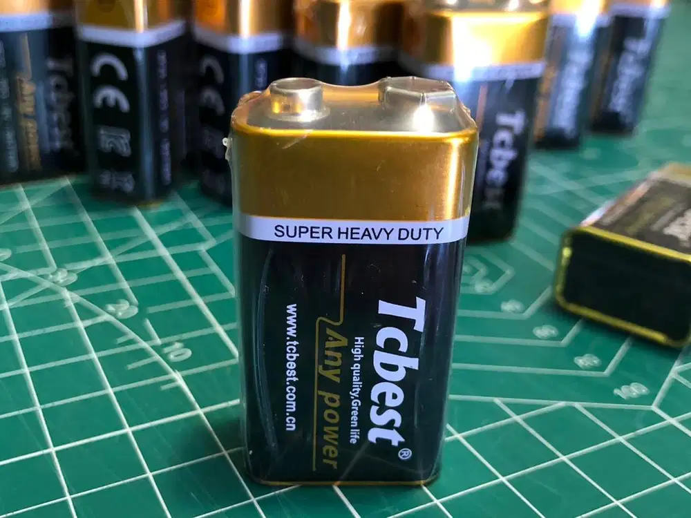 Baterai Microfon Kotak 9v Serbaguna