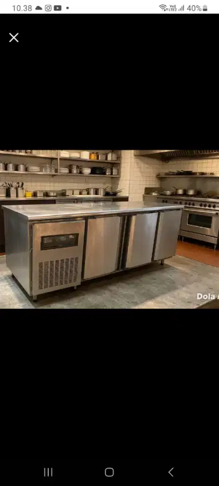 undercounter chiller 3 pintu