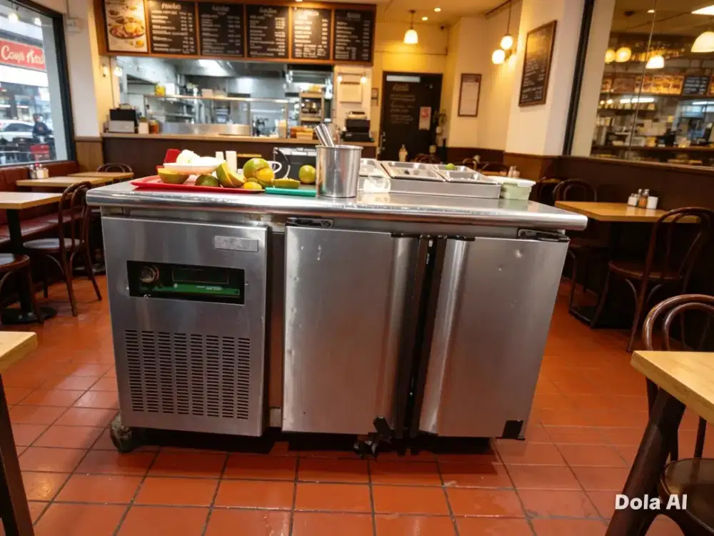 undercounter chiller 2 pintu
