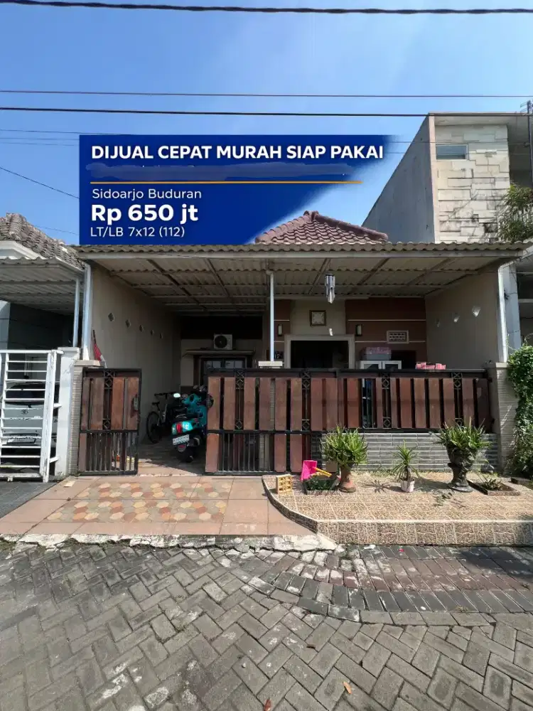 Perumahan Cluster Sidoarjo Buduran