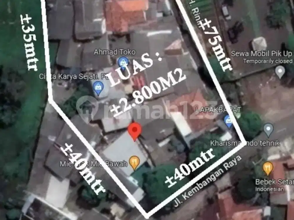 Kavling di Kembangan Raya, Kembangan, Jakarta Barat 0014 Chrerl