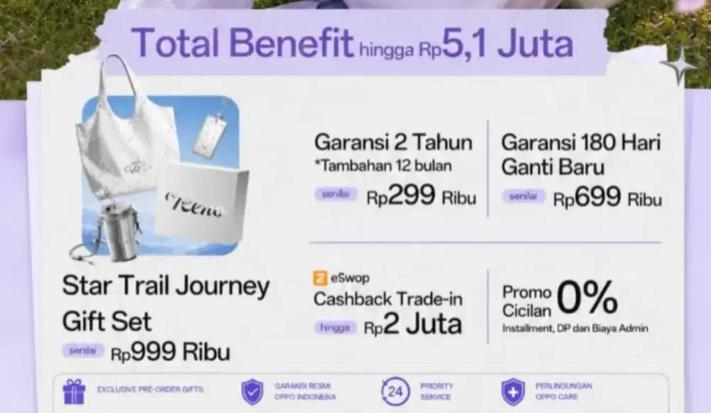 PRE ORDER OPPO RENO 16 SERIES BISA CICILAN KREDIT