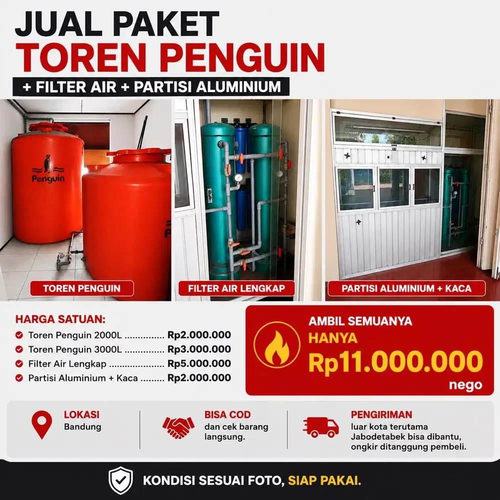 Paket Usaha Filter Air