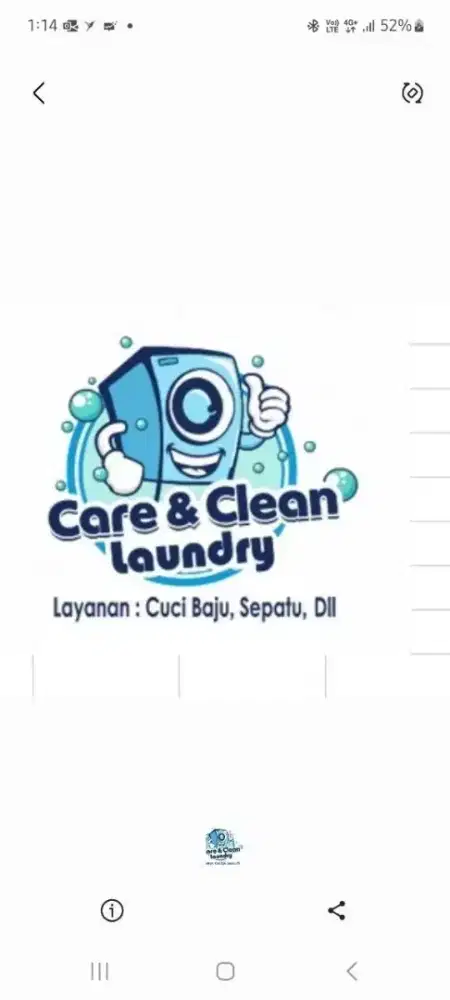Dibutuhkan tenaga kerja untuk laundry