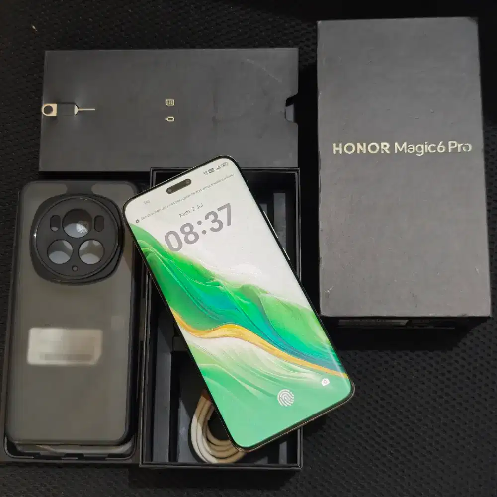 Honor Magic 6Pro 5G Ram 12 Internal 512 Mulus Fullset Ori