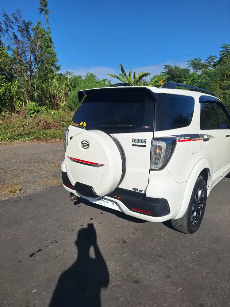 Terios R custom matic 2016 asli ab istimewa service record