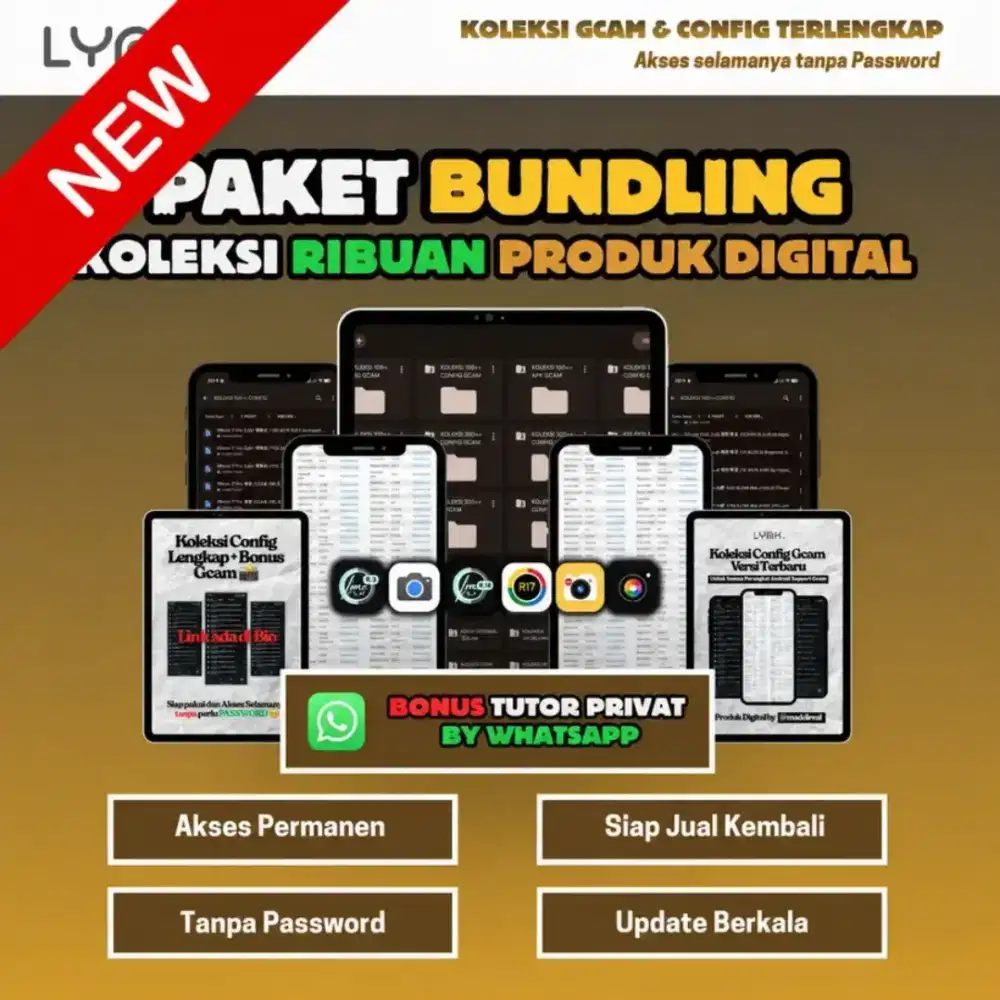 SPESIAL [Paket Bundling] Koleksi Ribuan Produk Digital Siap Pakai