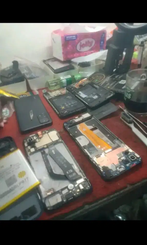 Di cari hp mati total ancur rusak parah gagal servis