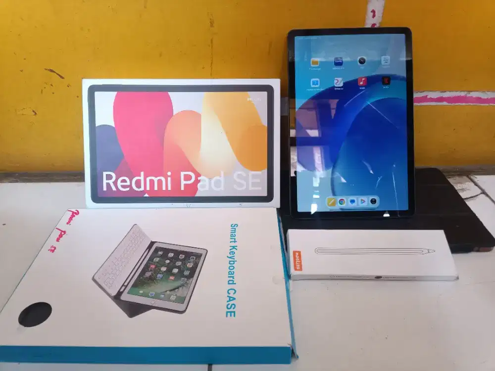 Redmi Pas SE 11 4/128 Fullset + Case + Keyboard + Penstylus