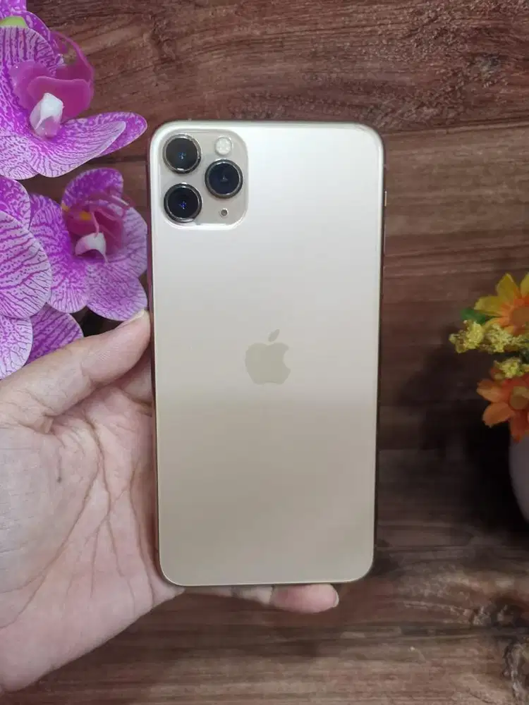 iphone 11 pro max 64gb ex indonesia id/a bh 100% notif hp charger