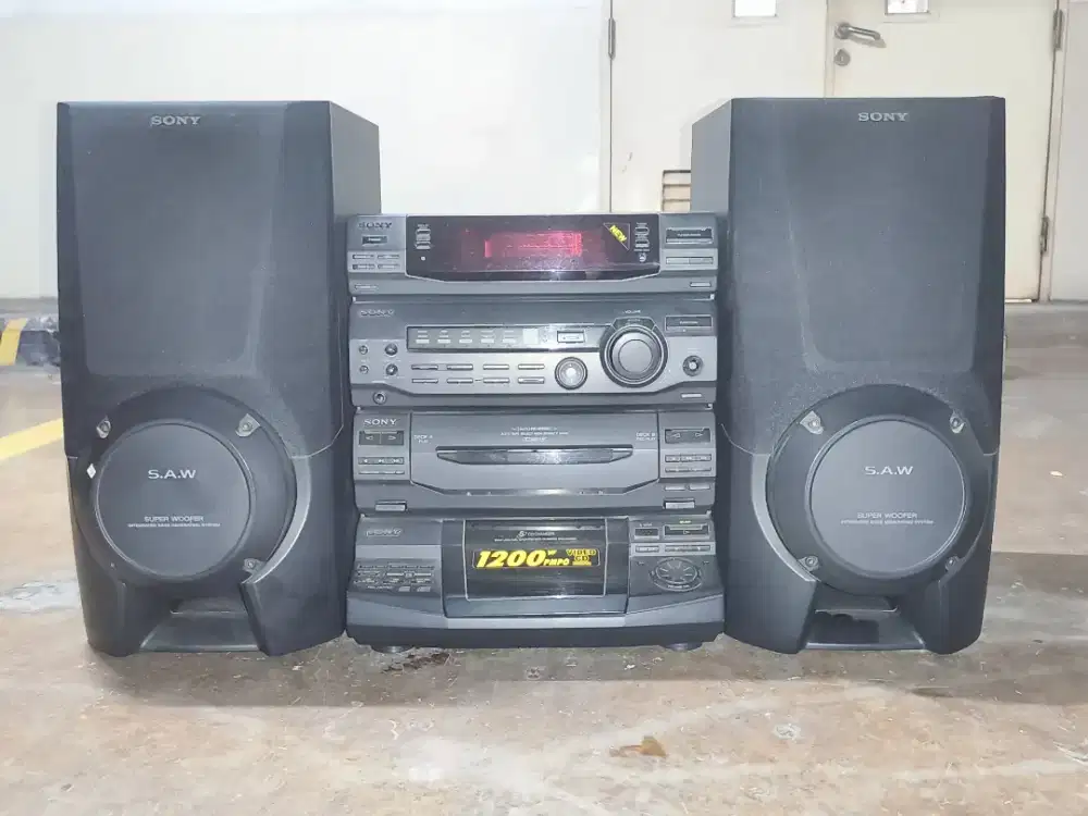 Jual tape  ompo vcd sony 1200w