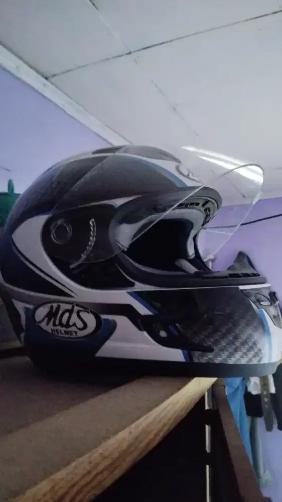 Helm MDS br Skali pake edisi kekecilan ukuran L