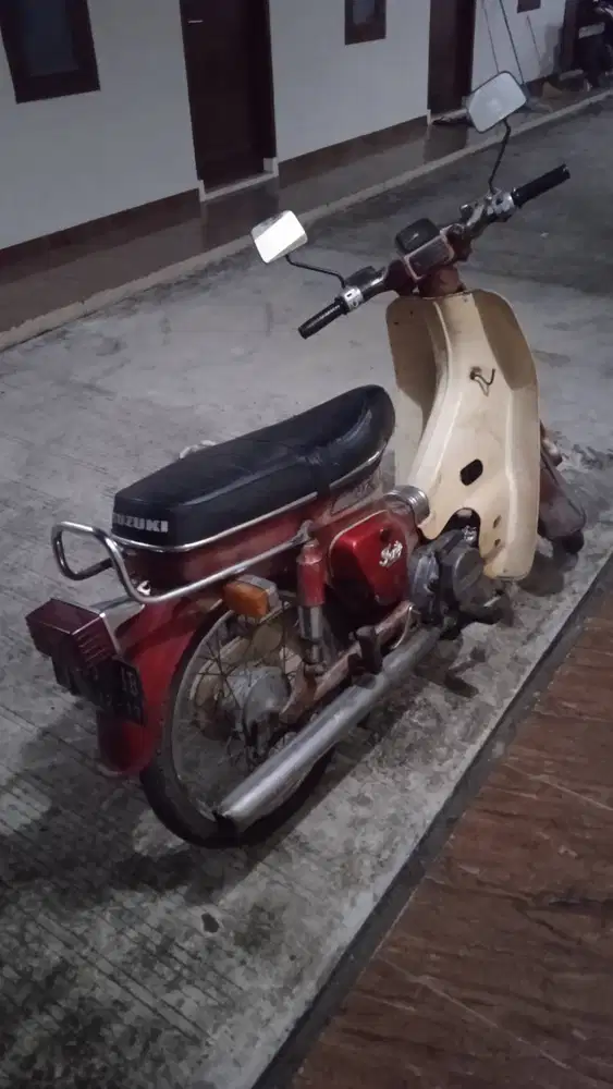 Suzuki FR 80 bodi ORI mesin ORI Alus siap pakai olsem pisah full ori