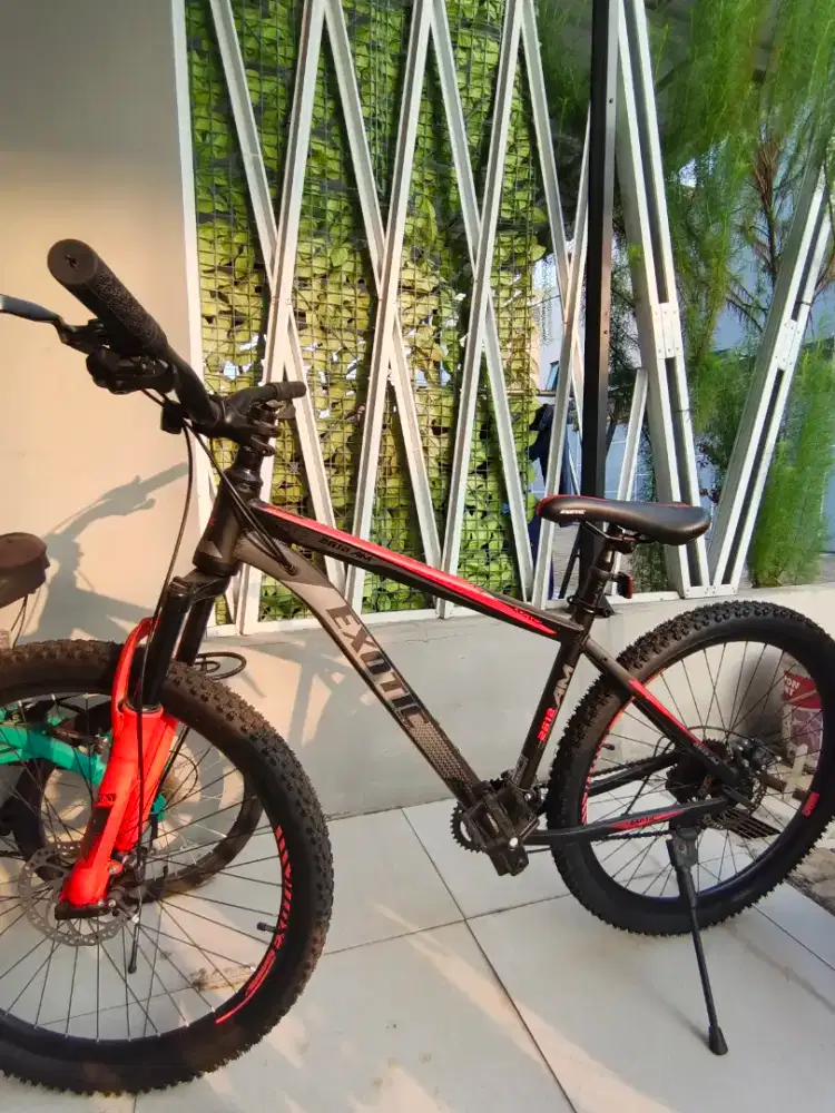 FS : Sepeda Gunung Merk Exotic 2612AM 9 Speed Alloy