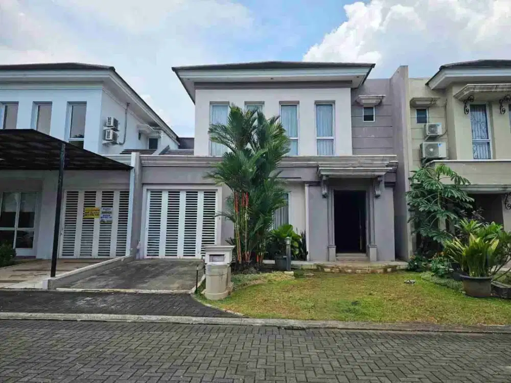 Dijual Rumah Siap Huni Foresta Cluster Fresco Aria BSD City