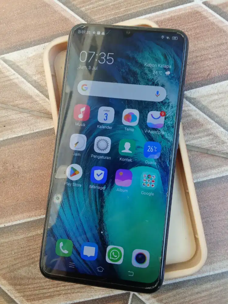Jual hp Vivo S1,ram 4+4/128