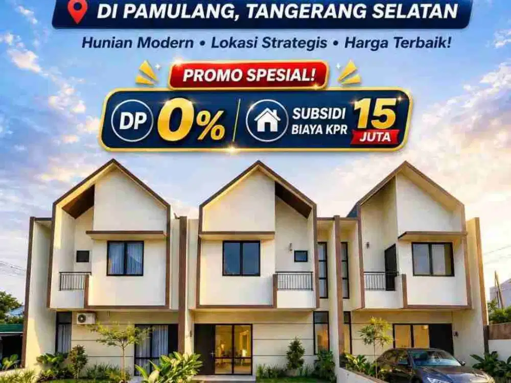 Rumah Tanpa DP Dan Siap Huni Di Pamulang Tangerang Selatan