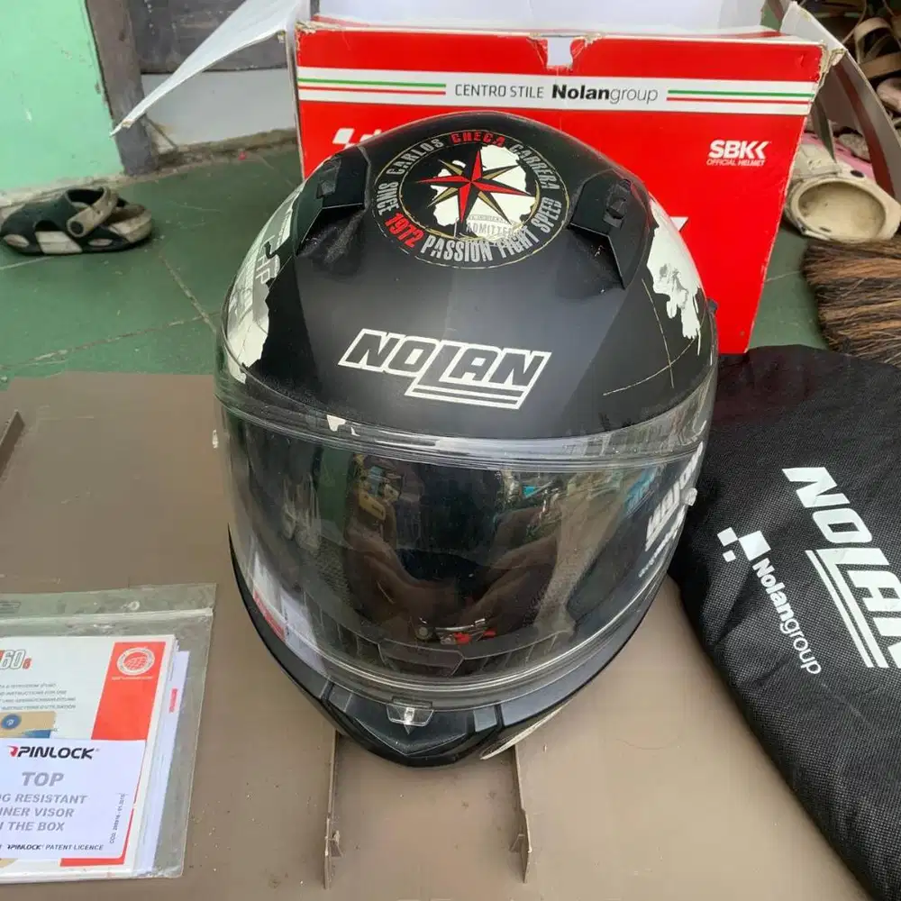 Helm Nolan dinego sampai jadi