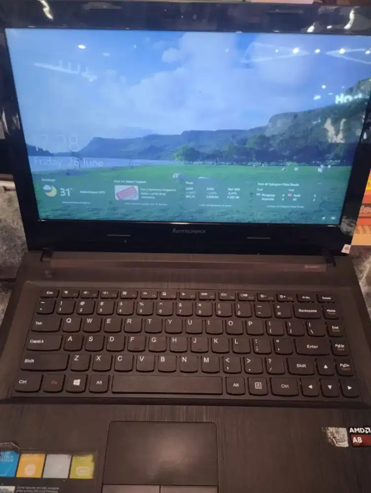 Dijual Cepat Laptop Lenovo G-40