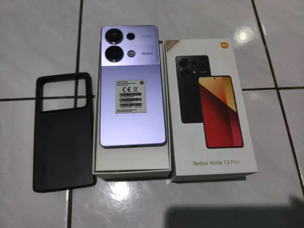 Xiaomi note 13 pro ram 8/256 gb second hp dus aja