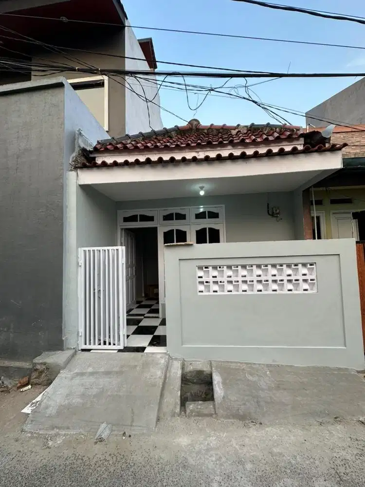 Di kontrakan rumah di jalan sayur asem jakarta barat