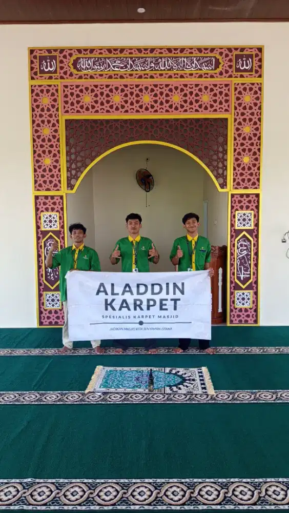 Jual Karpet Masjid type Aladdin Palace ketebalan 5mm