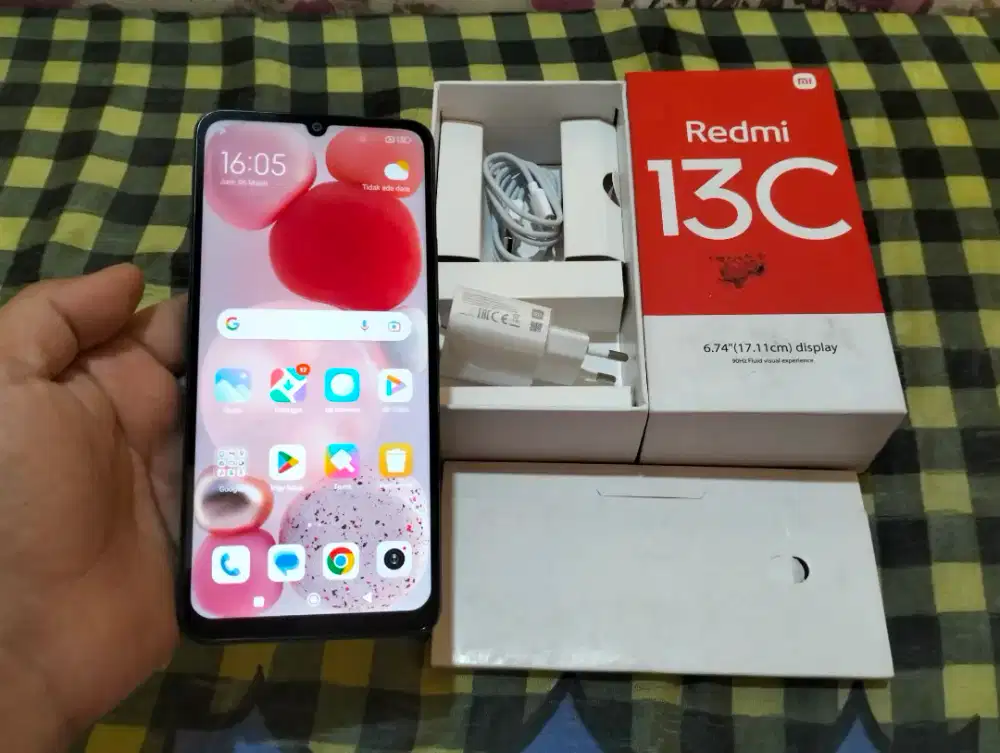 BU XIAOMI REDMI 13C Ram 8GB / 256GB 4G 6.74in Finger 50MP 5000Mah