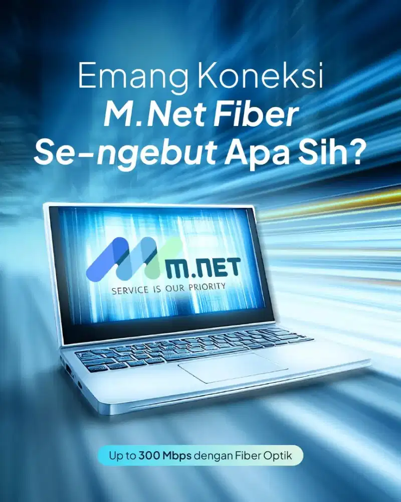 WIFI MNET FIBER FREE BIAYA PEMASANGAN