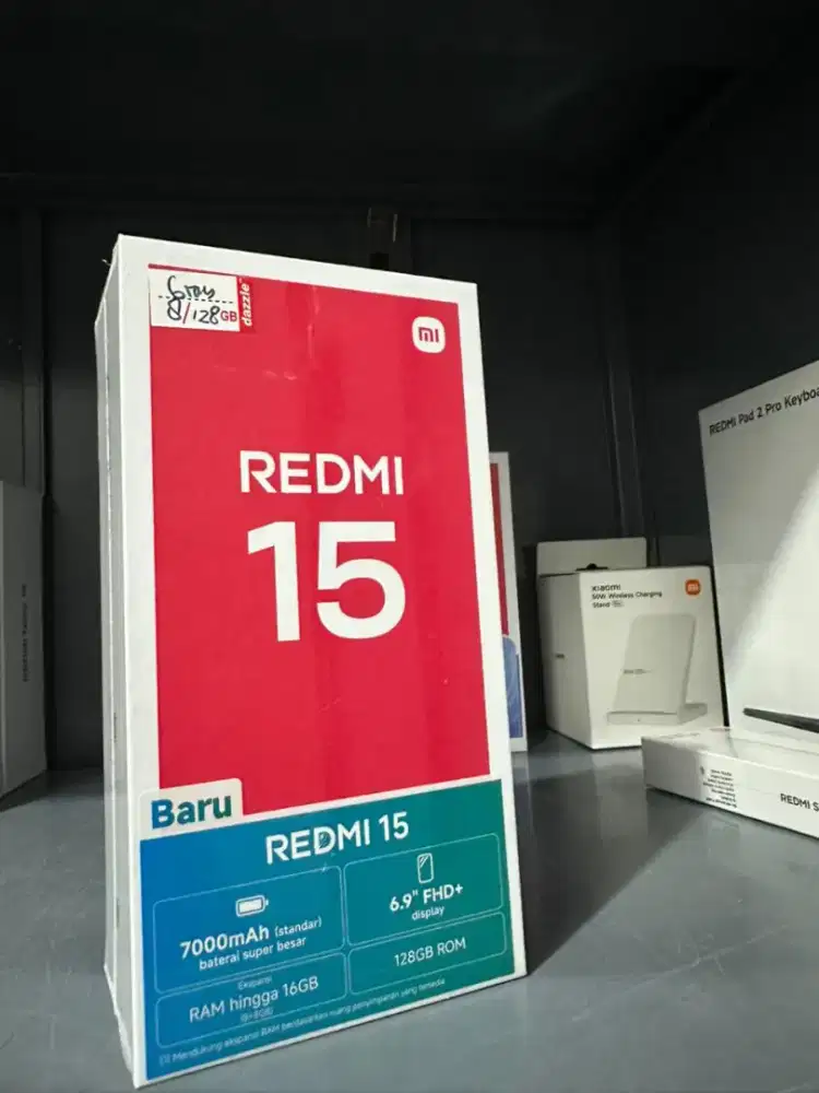REDMI 15 8/128 GB PROMO MURAH