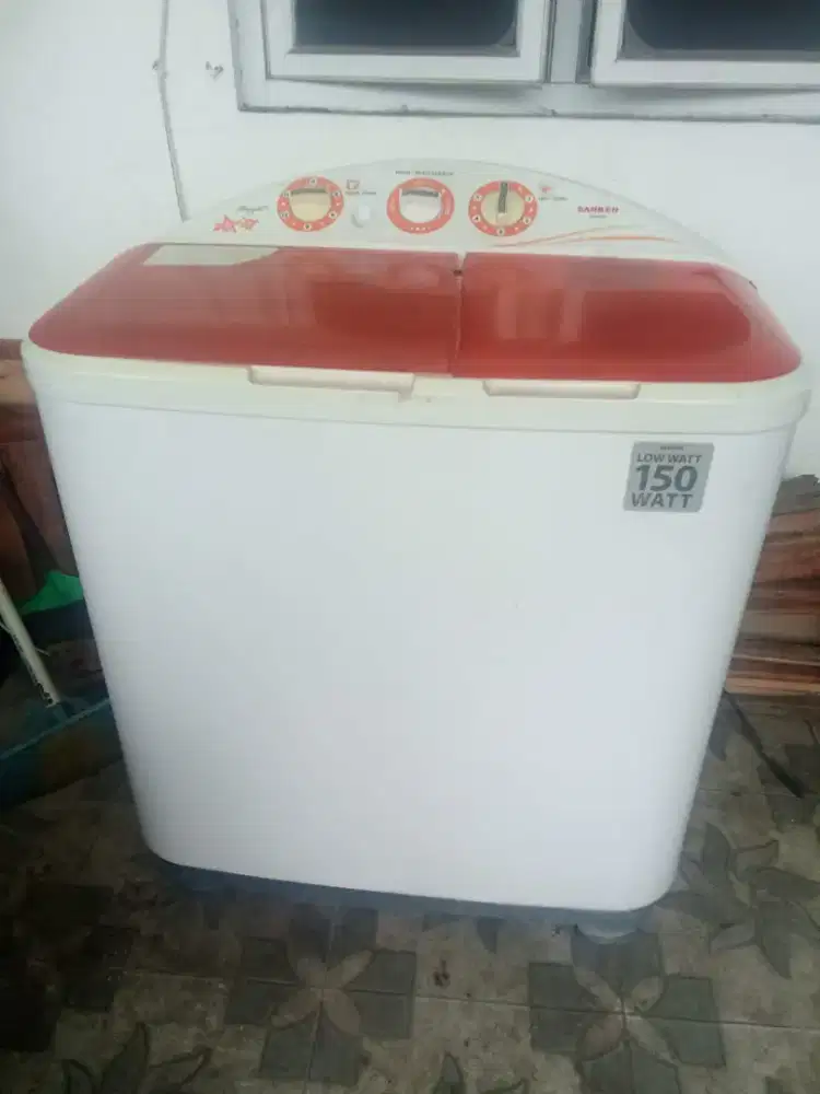 Mesin cuci Sanken normal 2 tabung