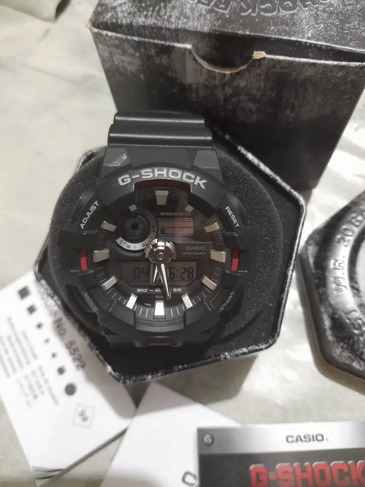 Jam tangan pria G shock GA 700/ADR