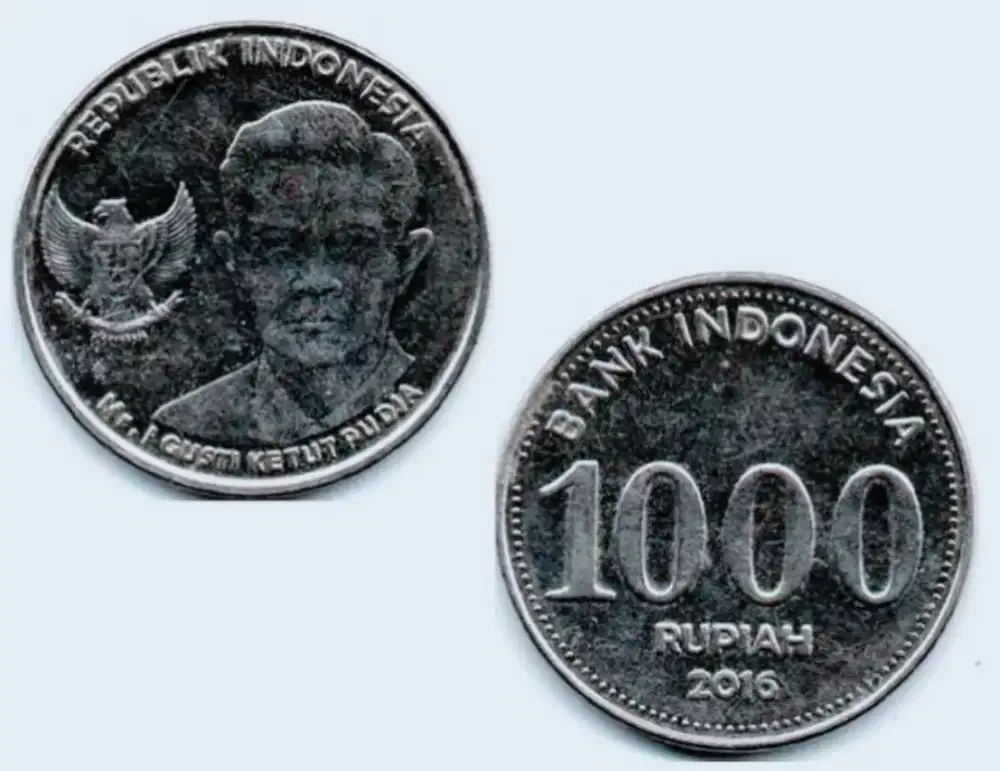 Koin Logam Indonesia 1000