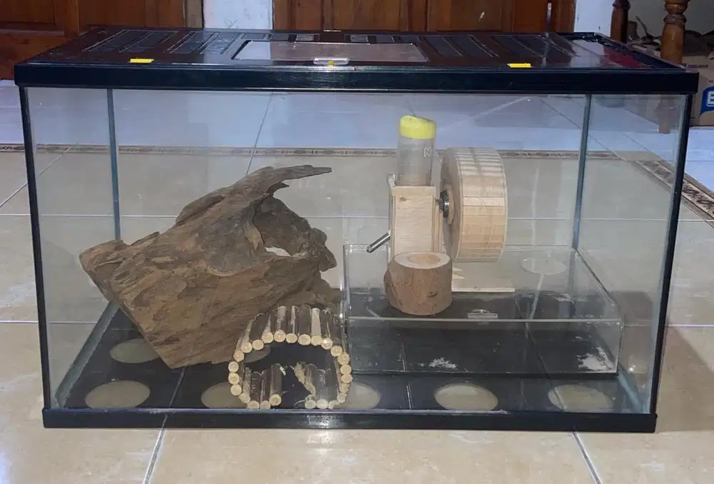 kandang hamster satu set
