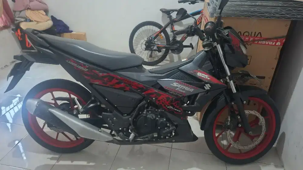 Di jual Satria Fu 2018 jarang pakai
