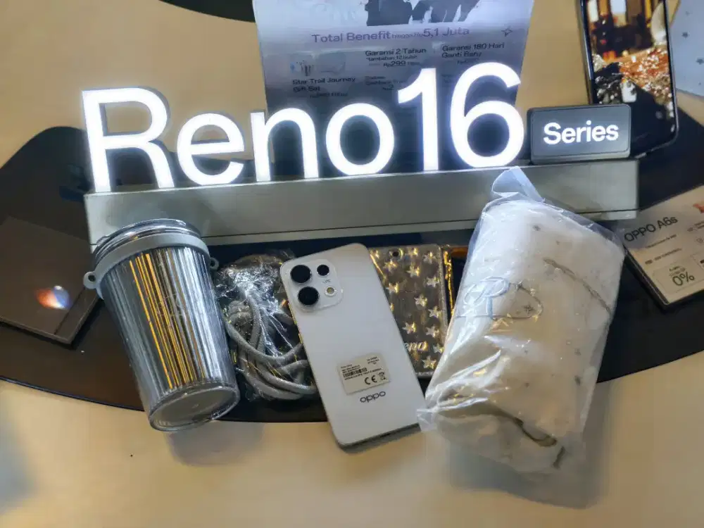 Buruan PO OPPO RENO 16 SERIES dan dapatkan gift bosnya
