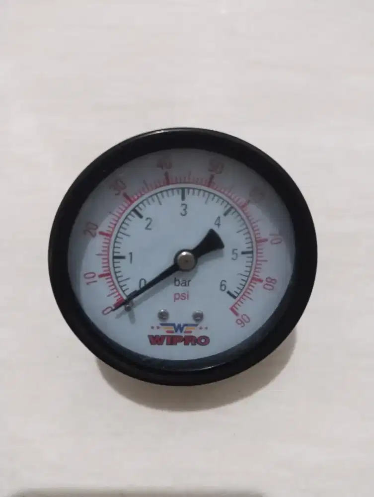 WIPRO 6 Bar meter tekanan angin - Pressure Gauge - Manometer