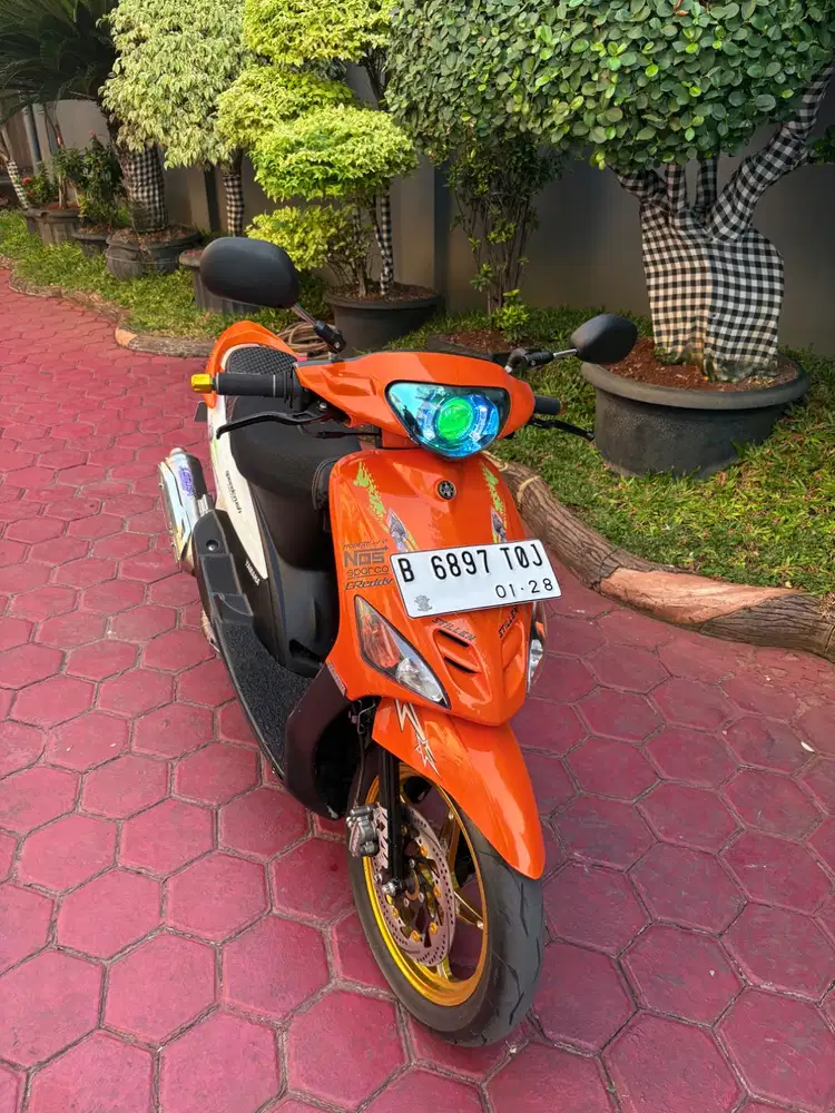 Yamaha Mio Sporty 5TL 2008 Banyak Part Modifna, harga Nego
