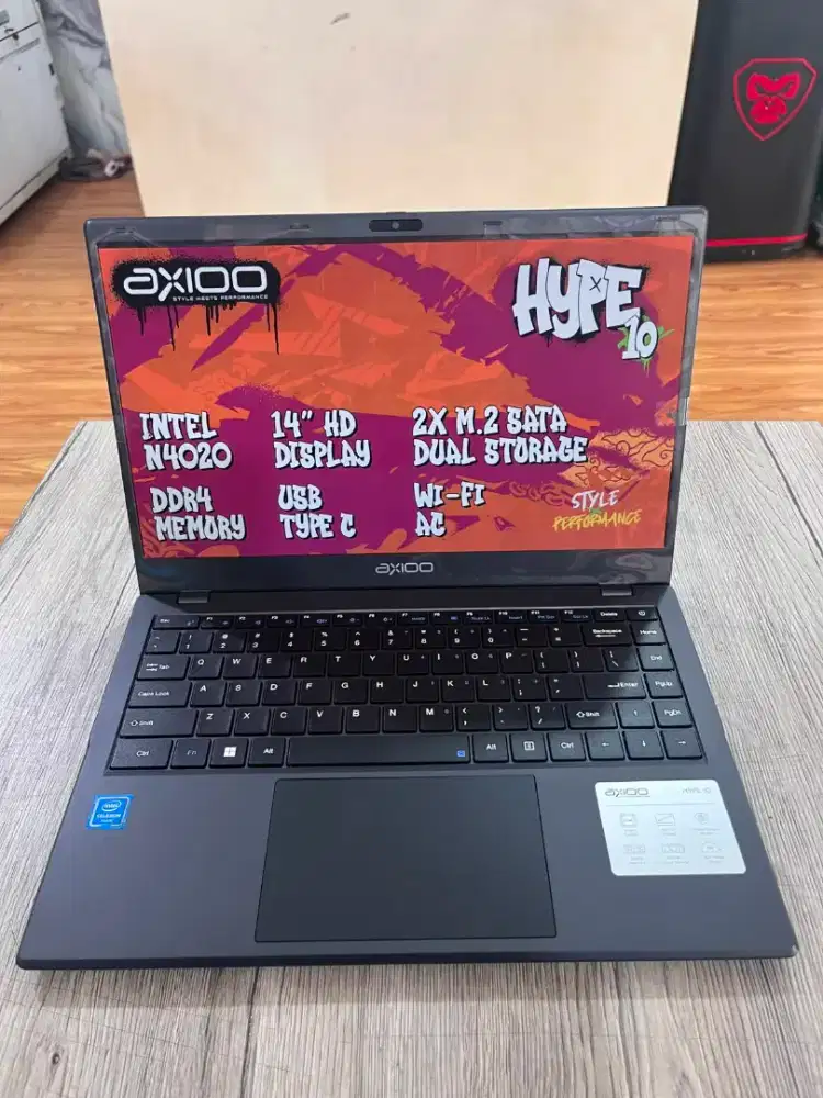 AXIOO HYPE 10|RAM 8GB SSD 256GB|COCOK KULIAH KANTORAN|BISA KREDIT